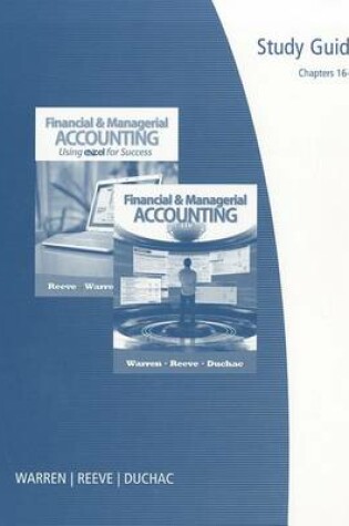 Cover of Financial and Managerial Accounting or Financial and Managerial Accounting Using Excel for Success, Chapters 16-27