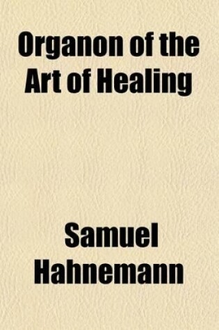 Cover of Organon of the Art of Healing