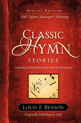 Book cover for Classic Hymn Stories