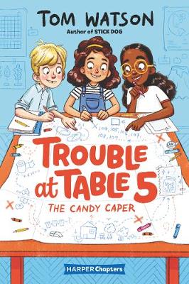 Book cover for Trouble at Table 5 #1