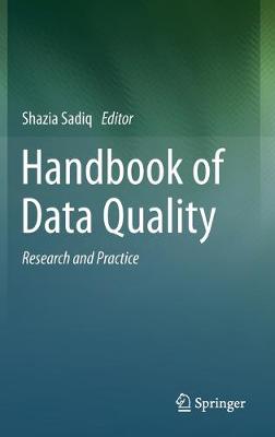 Cover of Handbook of Data Quality