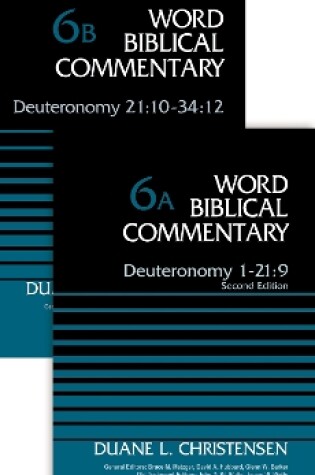 Cover of Deuteronomy (2-Volume Set---6A and 6B)
