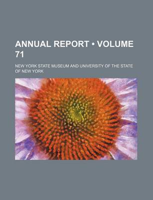 Book cover for Annual Report (Volume 71)