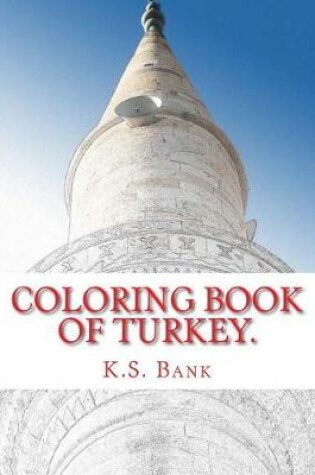 Cover of Coloring Book of Turkey.