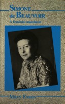 Book cover for Simone de Beauvoir