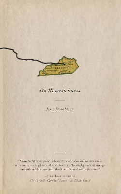 Book cover for On Homesickness