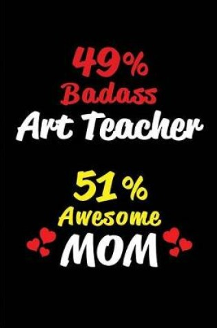 Cover of 49% Badass Art Teacher 51% Awesome Mom