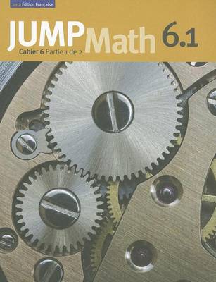 Book cover for Jump Math Cahier 6.1