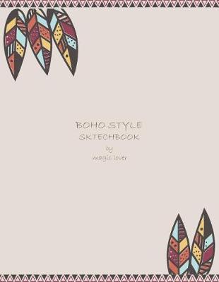 Book cover for Boho shetchbook