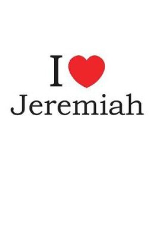 Cover of I Love Jeremiah