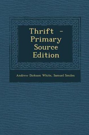 Cover of Thrift - Primary Source Edition