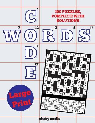 Book cover for Large Print Code Words