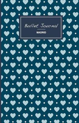 Book cover for Bullet Journal. Hearts