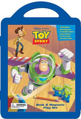 Book cover for Toy Story Book & Magnetic Play Set
