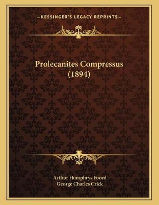 Book cover for Prolecanites Compressus (1894)