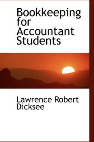 Cover of Bookkeeping for Accountant Students