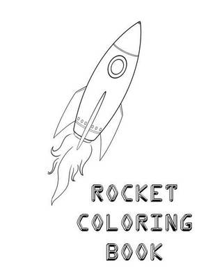 Book cover for Rocket Coloring Book