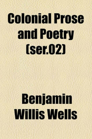 Cover of Colonial Prose and Poetry (Ser.02)
