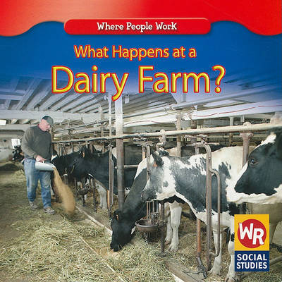 Book cover for What Happens at a Dairy Farm?