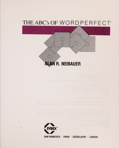 Book cover for A. B. C.'s of WORDPERFECT