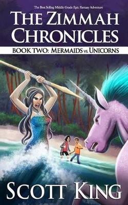 Book cover for Mermaids vs. Unicorns