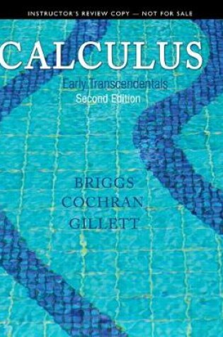 Cover of Instructor's Review Copy for Calculus