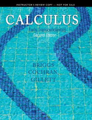 Book cover for Instructor's Review Copy for Calculus