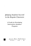 Book cover for Helping Students Succeed in the Regular Classroom