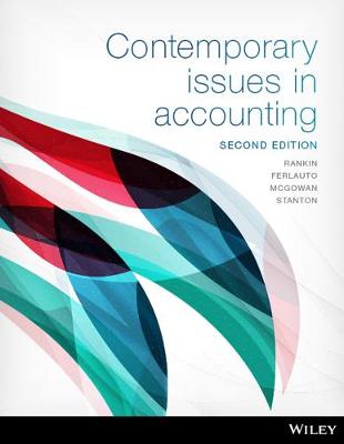Book cover for Contemporary Issues in Accounting, Wiley E-Text: Powered by Vitalsource