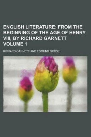 Cover of English Literature Volume 1