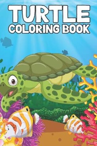 Cover of Turtle Coloring Book