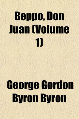 Book cover for Beppo, Don Juan (Volume 1)