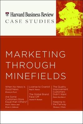 Book cover for HBR Case Studies: Marketing Through Minefields