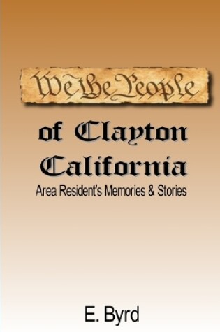 Cover of We The People of Clayton CA