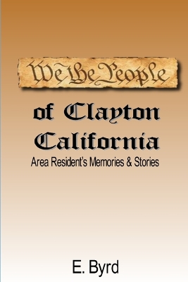 Book cover for We The People of Clayton CA