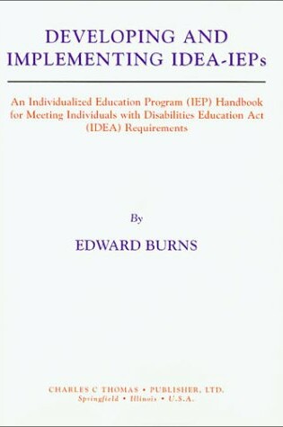 Cover of Developing and Implementing Idea-IEPs