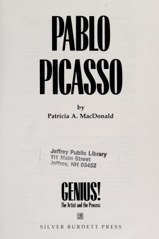 Cover of Pablo Picasso