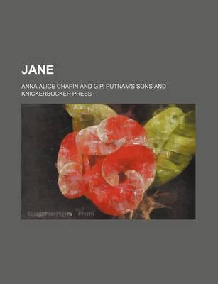 Book cover for Jane