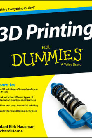 Cover of 3D Printing For Dummies