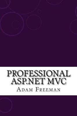 Book cover for Professional ASP.Net MVC