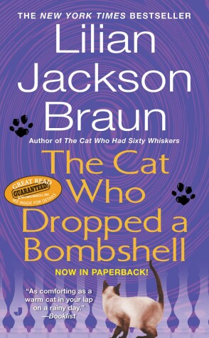 Book cover for The Cat Who Dropped a Bombshell