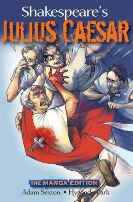 Book cover for Shakespeare's Julius Caesar: The Manga Edition