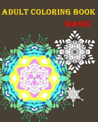 Book cover for Adults coloring book