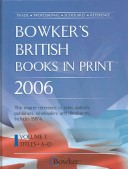 Book cover for Bowker's British Books in Print 2006 6 Vol Set