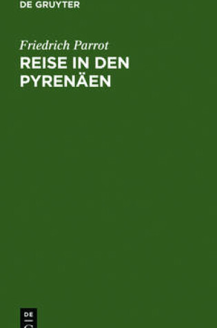 Cover of Reise in Den Pyrenaen