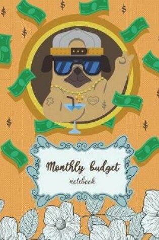 Cover of Monthly budget notebook