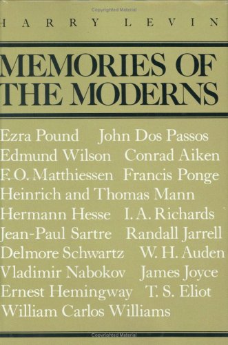 Book cover for Memories of the Moderns