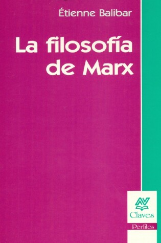 Cover of La Filosofia de Marx