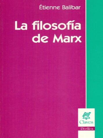 Book cover for La Filosofia de Marx