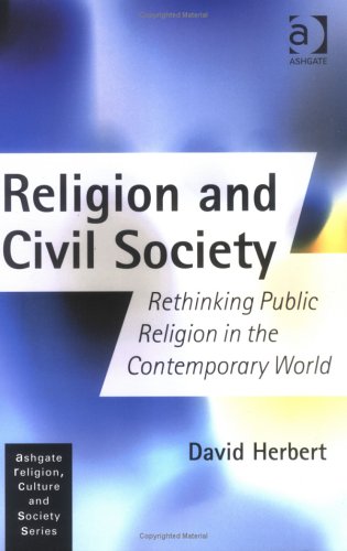 Book cover for Religion and Civil Society